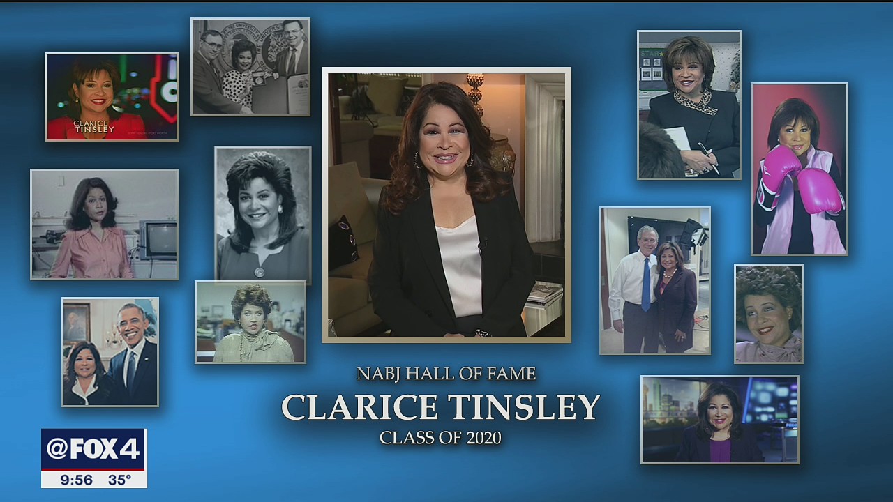 Clarice Tinsley inducted into the NABJ Hall of Fame