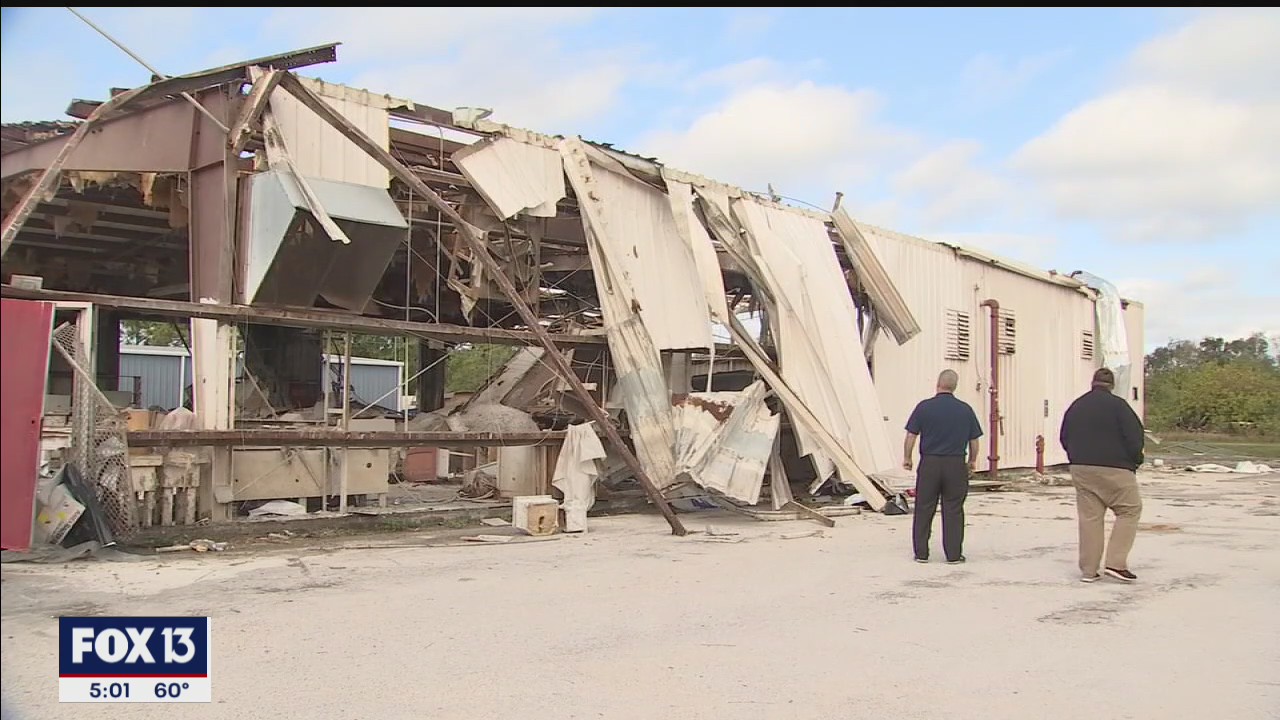 Cleanup underway in Pinellas Park