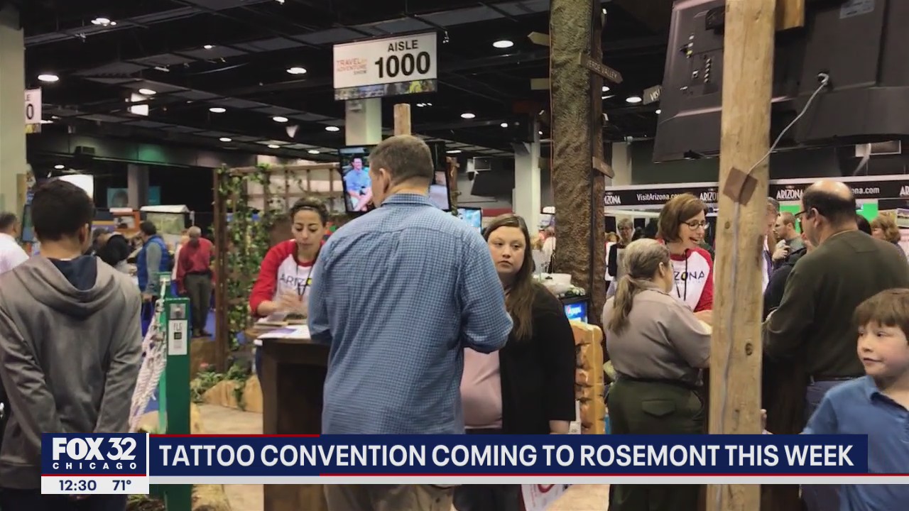 Tattoo convention starts this week in Rosemont