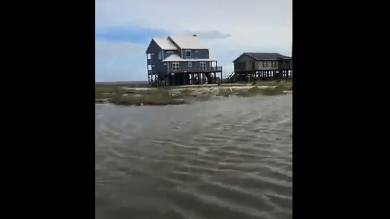 Video shows flooding from Sally