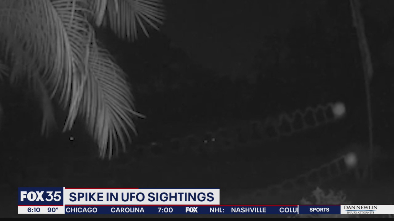 Spike in UFO sightings