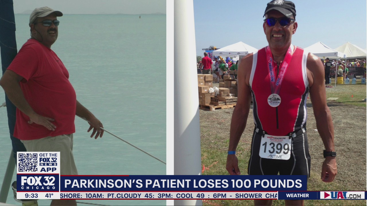 Man with Parkinson's reflects on his incredible weight loss journey