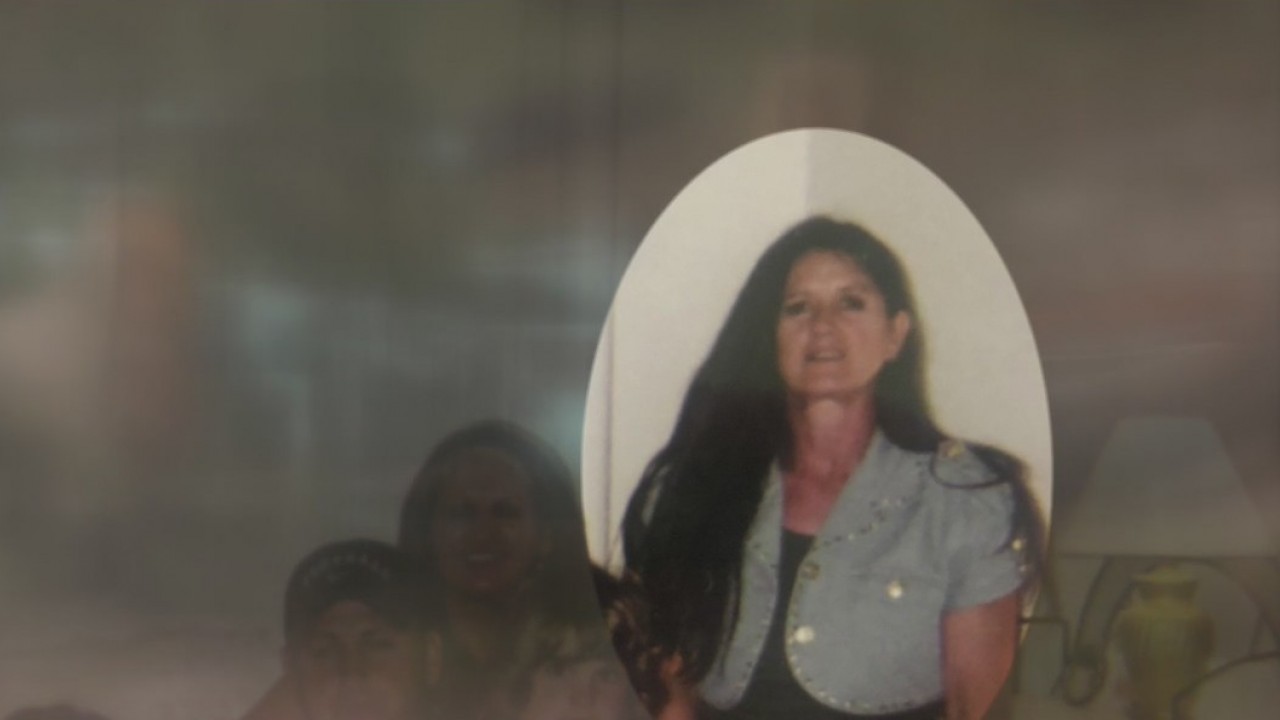 Victim's son reacts after his mother was struck by a vehicle on Saturday