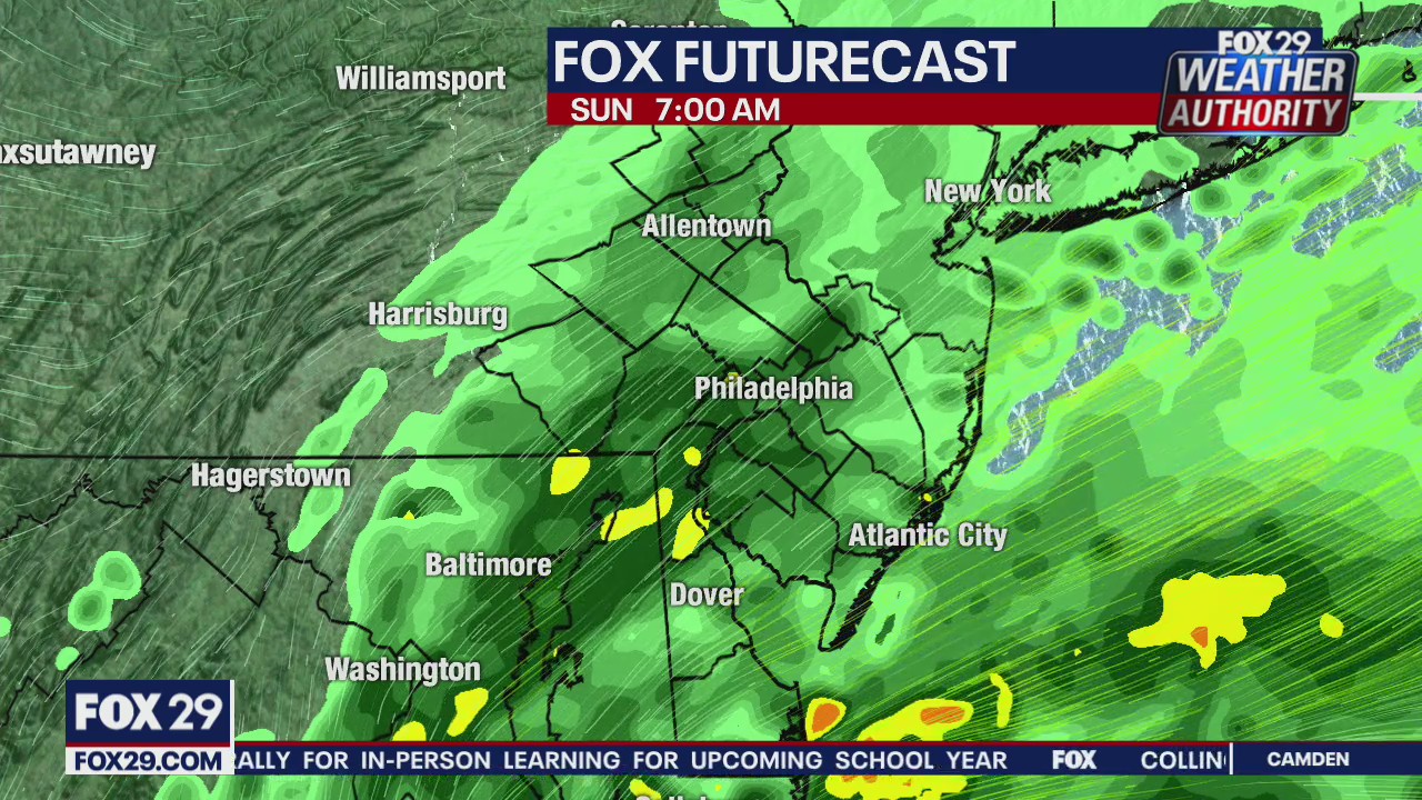 Weather Authority: Weekend wraps up with rain showers