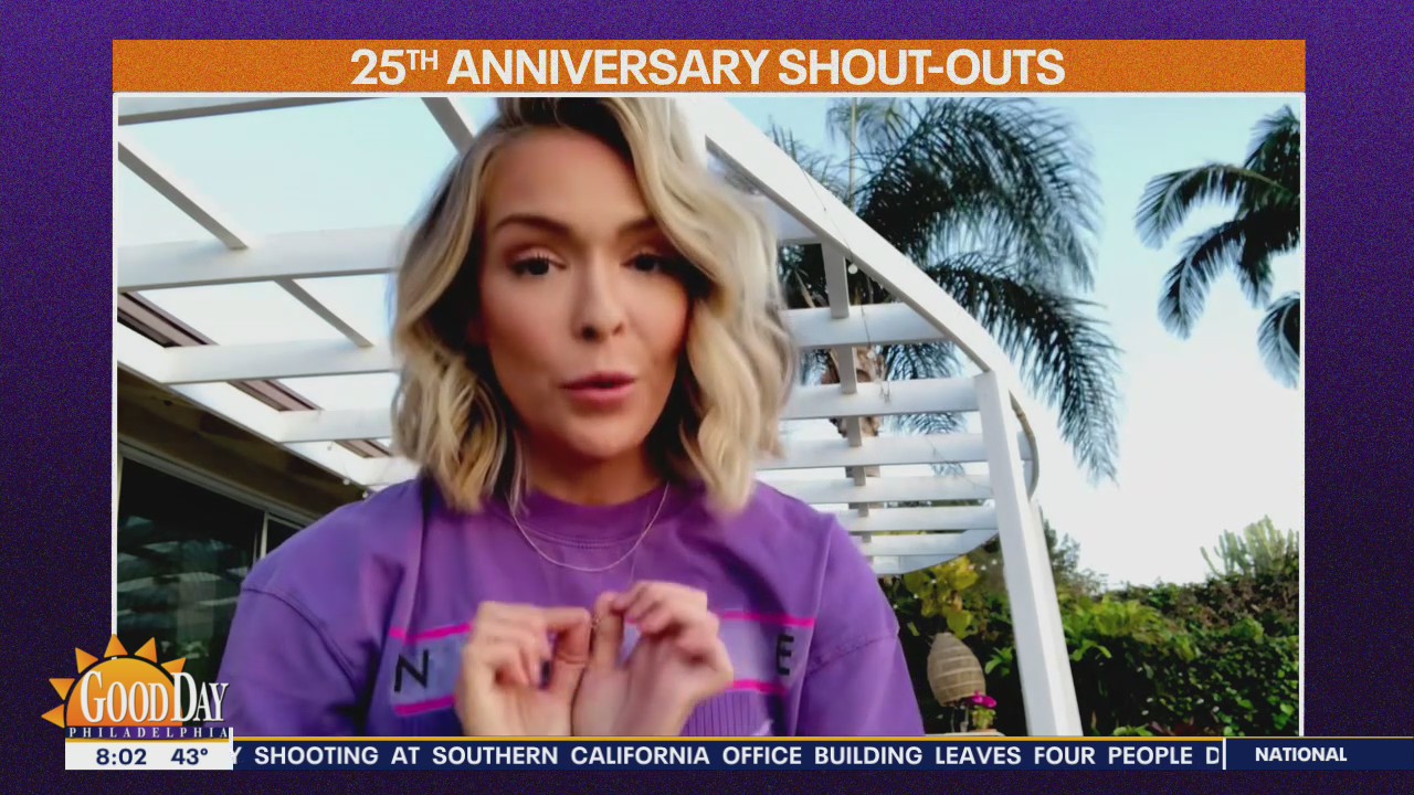 Former FOX 29 sports reporter Colleen Wolfe shouts out Good Day's 25 years
