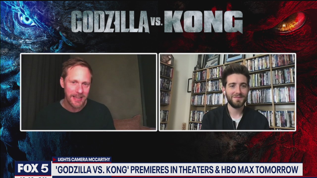 Alexander Skarsgard talks new film Godzilla vs. Kong