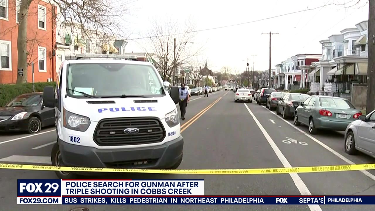 Woman shot in the face in Cobbs Creek triple shooting, police say