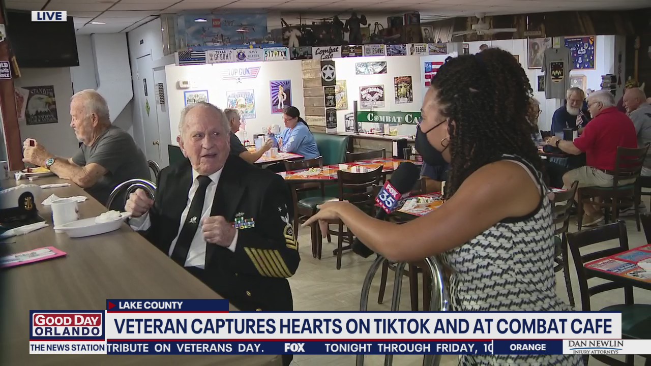 Veteran captures hearts on TikTok
