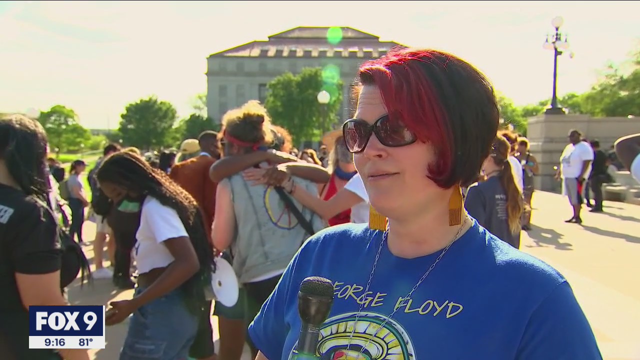 Girlfriend of George Floyd says his spirit is always around us