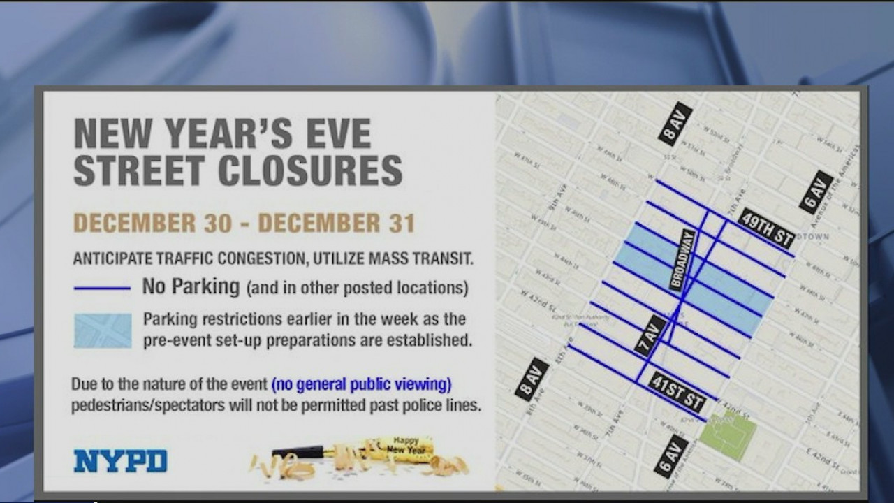No spectators allowed in Times Square for NYE celebrations