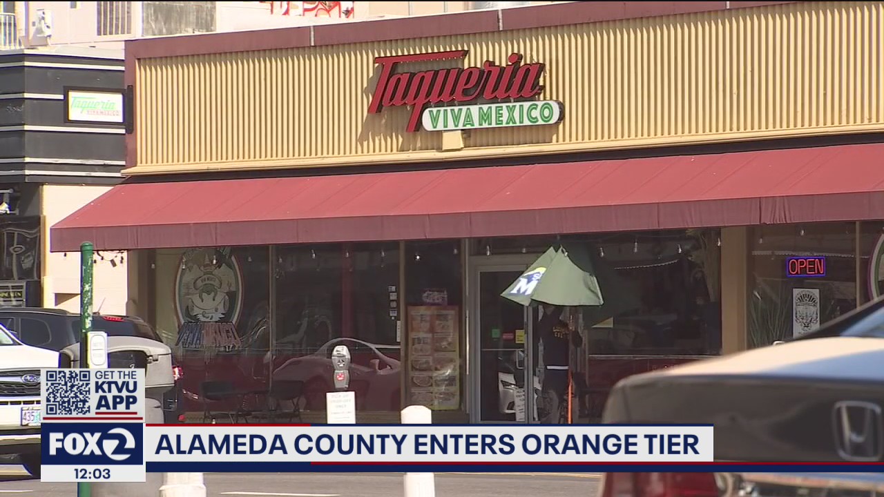 Alameda County enters orange tier