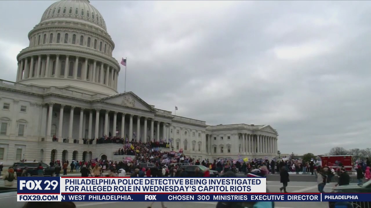 Philadelphia police investigating detective who may have attended Wednesday’s rally in DC