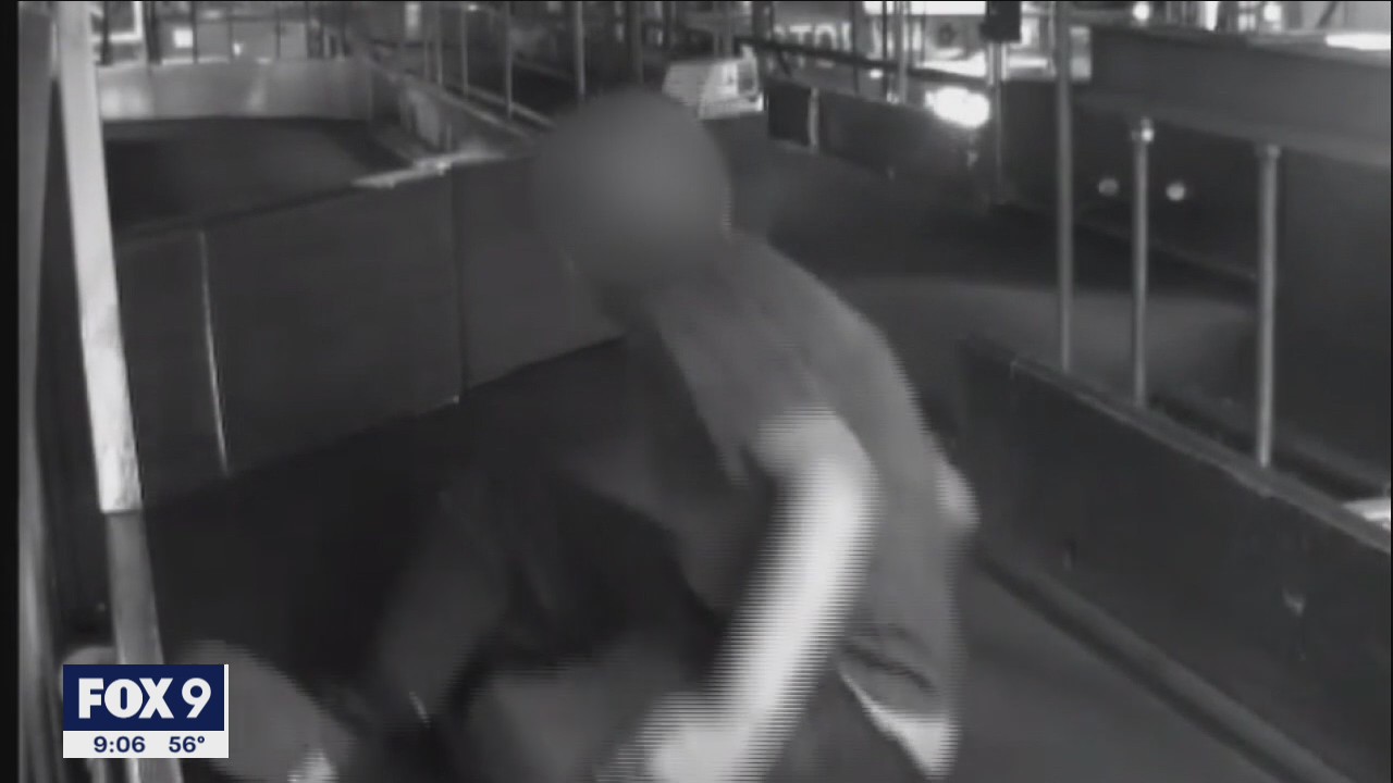 Video: Boy rides on MSP Airport baggage conveyor belt