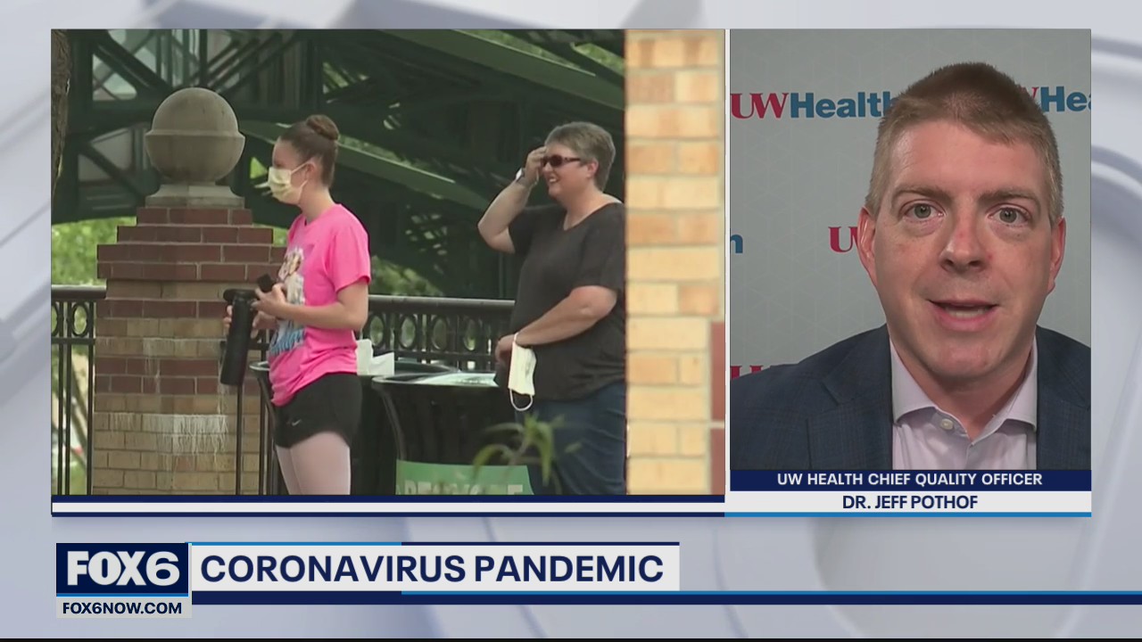 Dr. Pothof talks double masking