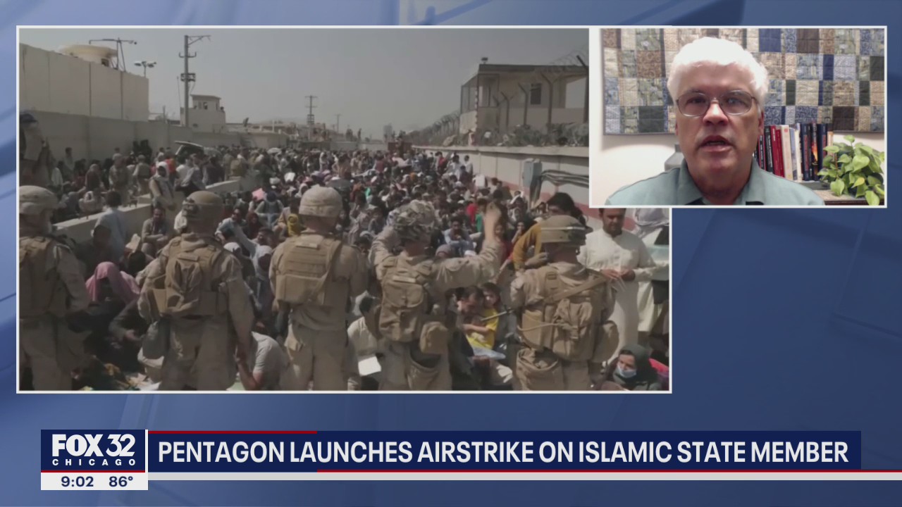 Pentagon launches airstrike on Islamic State member