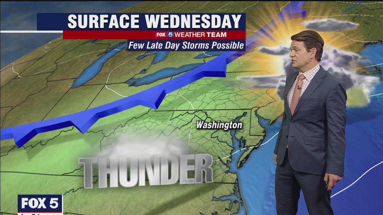 FOX 5 Weather forecast for Wednesday, May 26
