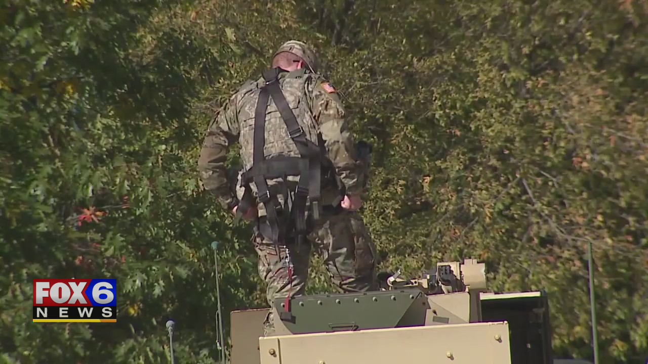 National Guard activated to help with Wauwatosa incidents.