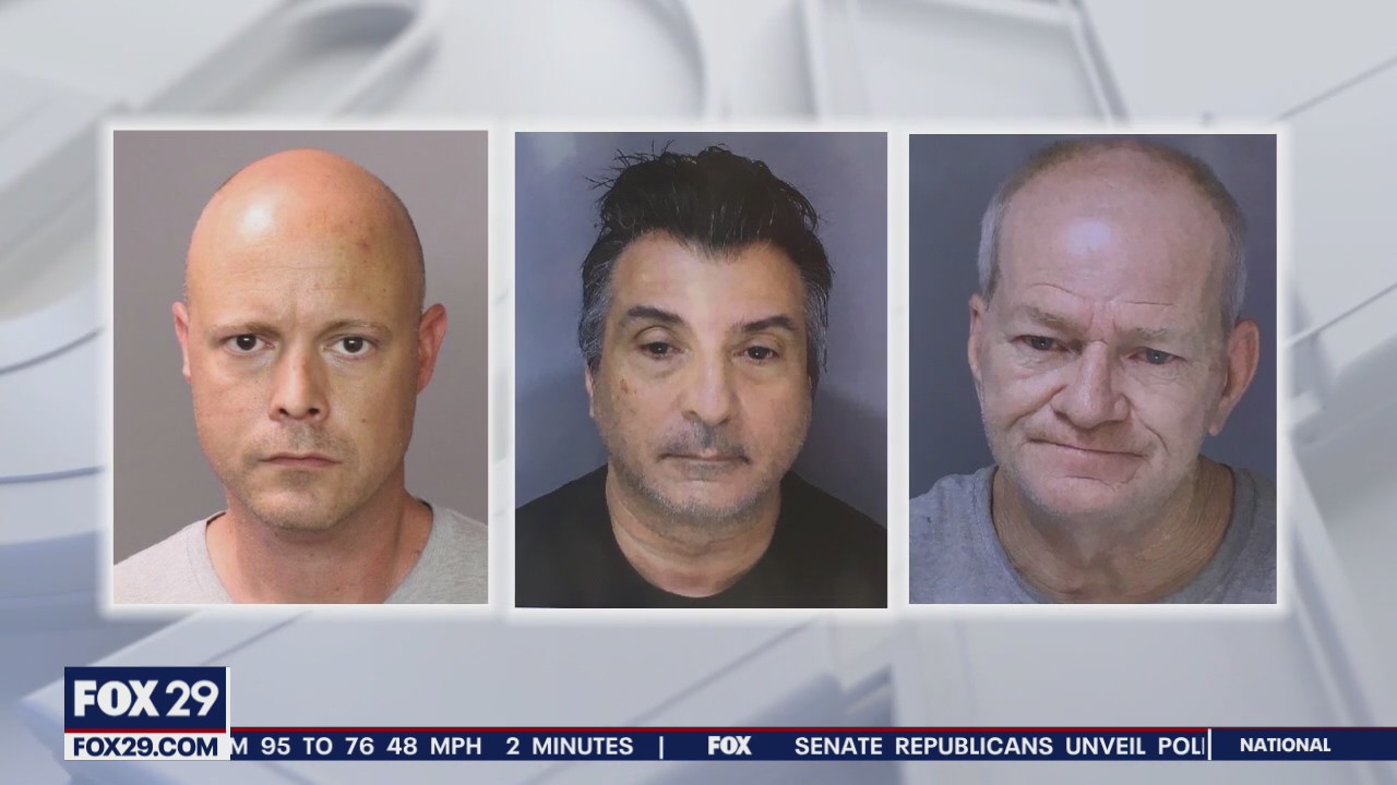 DA: Foster parent among three men charged with sexually abusing boys in Bucks County