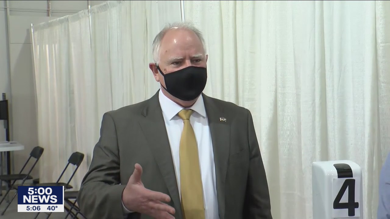 Walz quarantining after staff member tests positive for COVID-19