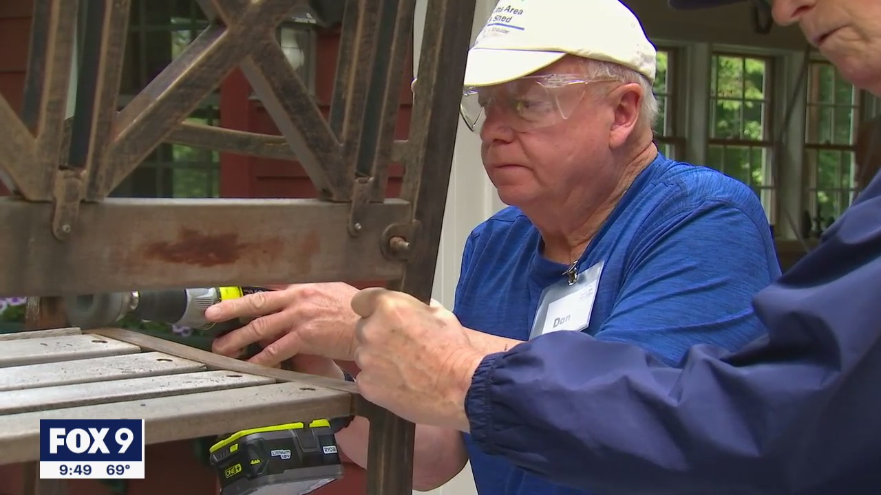 Retirees build bonds, share activities through Men’s Sheds program