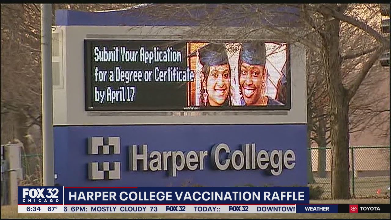 Harper College raffling 10 scholarships for vaccinated students