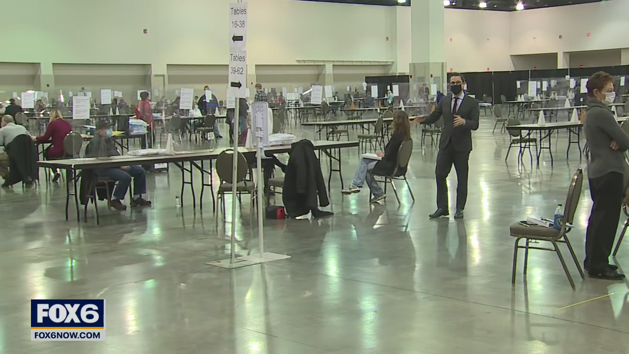 Wisconsin recount: Masks, plexiglas and lots of ballots