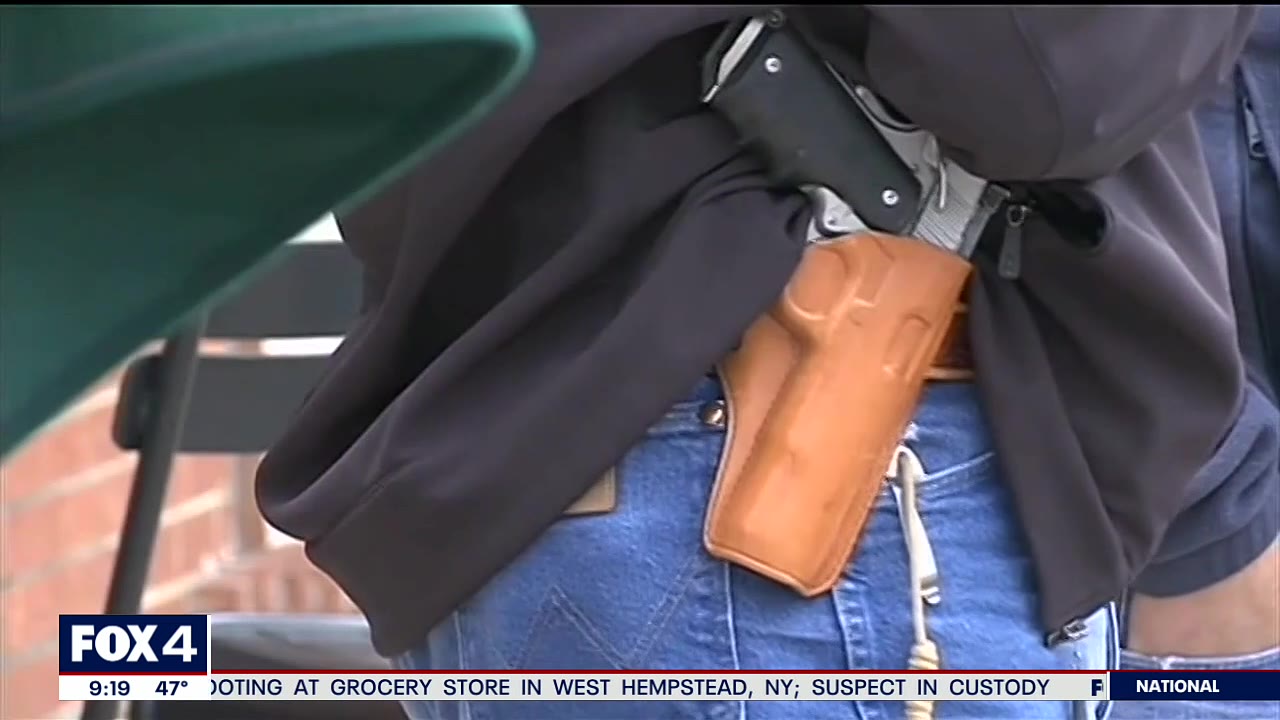Texas Lt. Gov. Dan Patrick says Senate currently lacks the votes to pass permitless carry of handguns