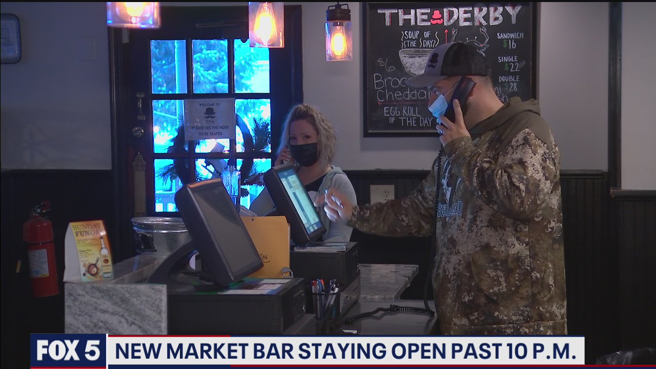 New Market bar staying open past 10 p.m.