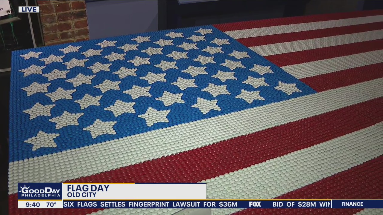 Celebrating Flag Day at the Betsy Ross House