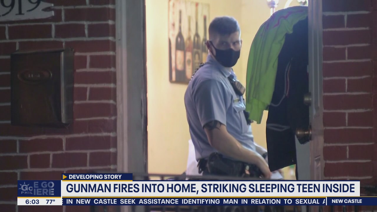 Sleeping teen shot multiple times after gunman shoots through window of home