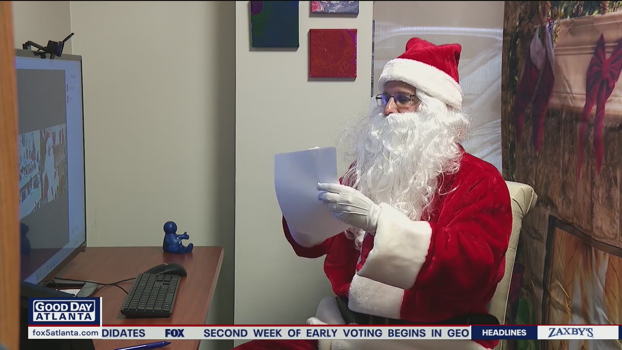 Santa goes virtual