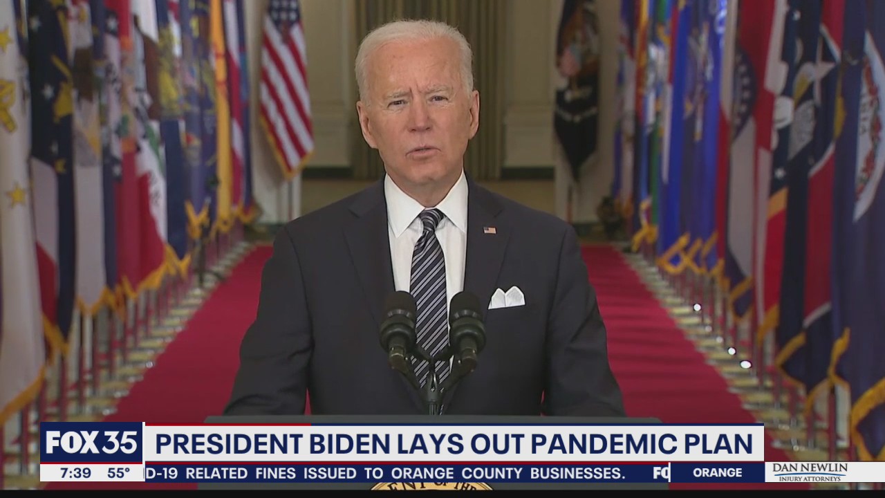 President Biden lays out pandemic plan