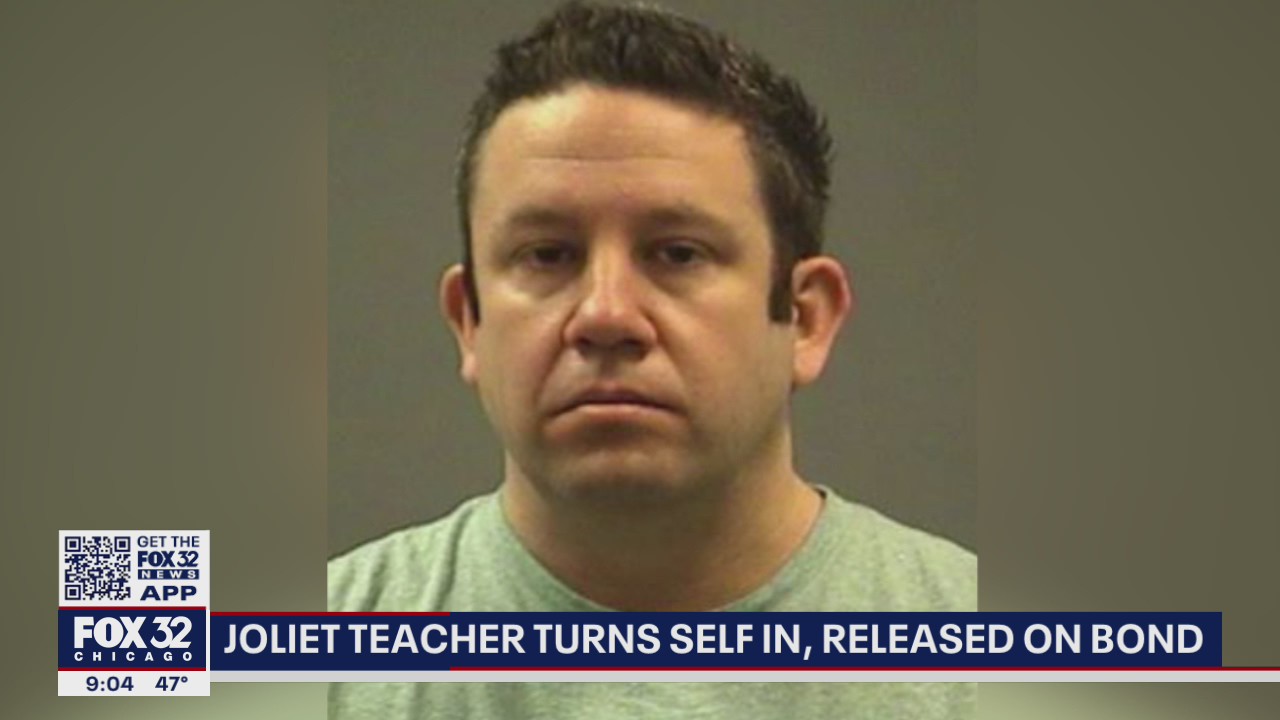 Former Lockport teacher accused of child grooming released on bond after turning himself in to police
