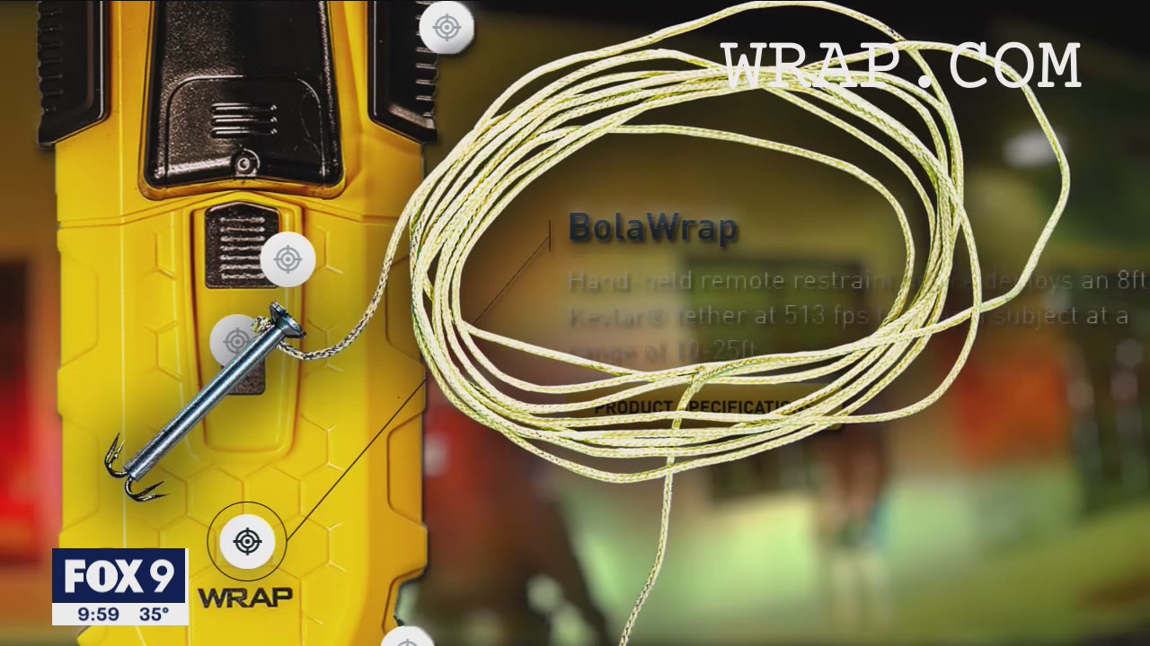Minnesota police explore BolaWrap as possible less lethal alternative