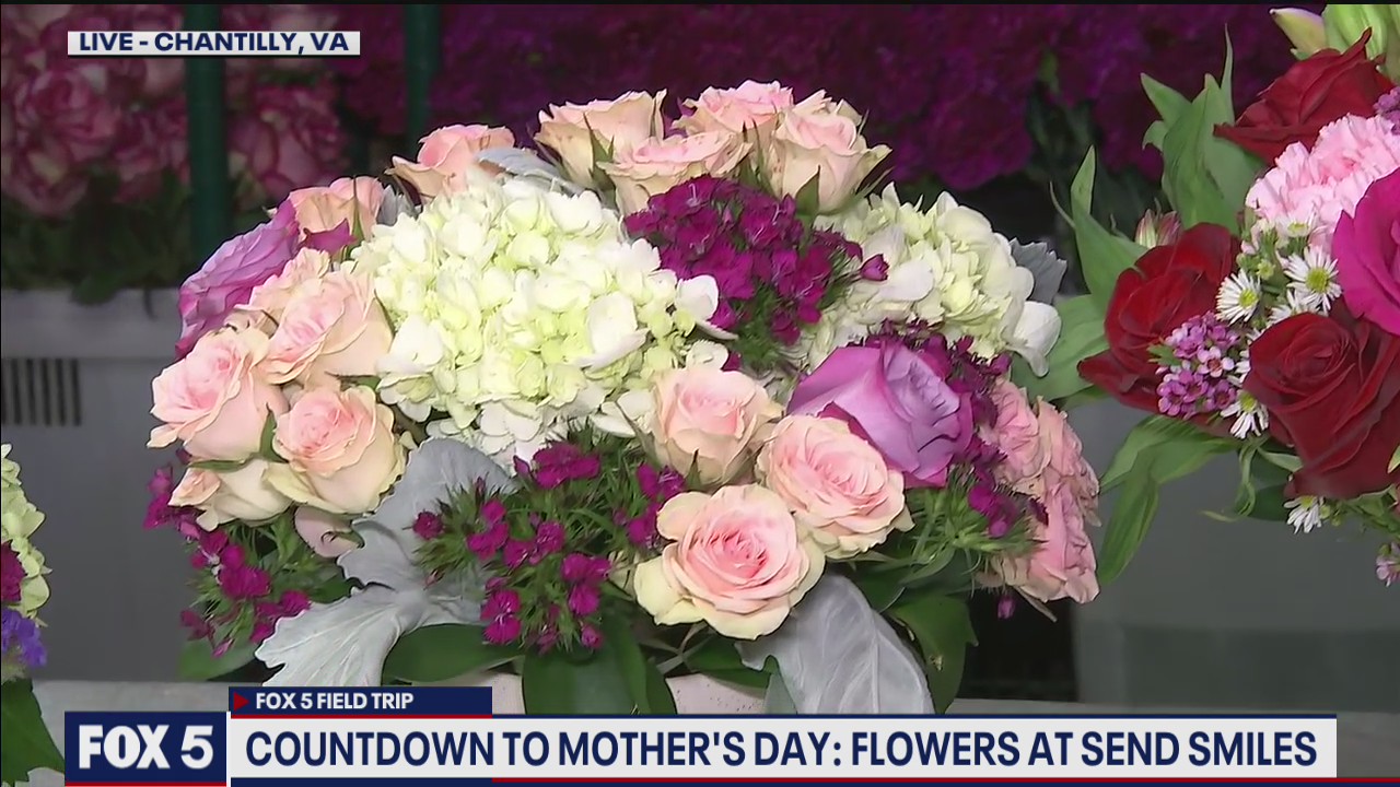 FOX 5 FIELD TRIP: Send Smiles flowers for Mother’s Day