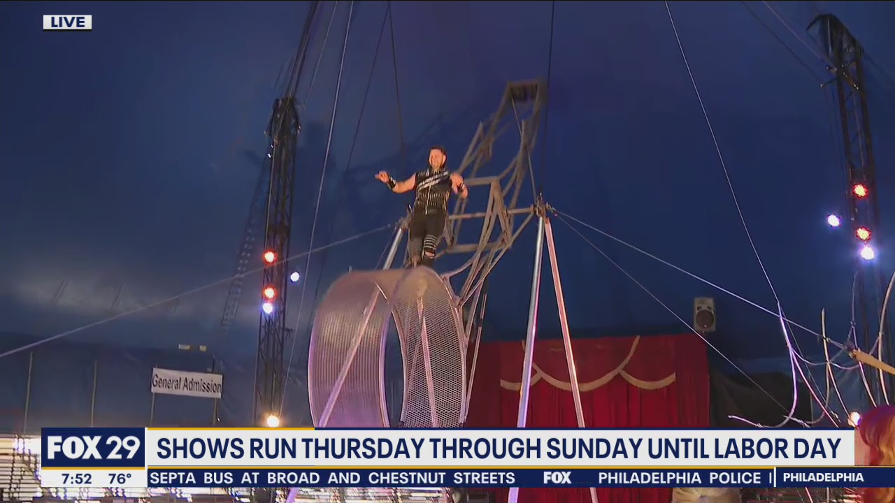 Jenn gets a sneak peek at the Super American Circus and Cirque Risque