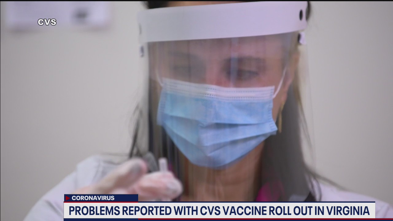 Virginia CVS vaccine rollout facing problems