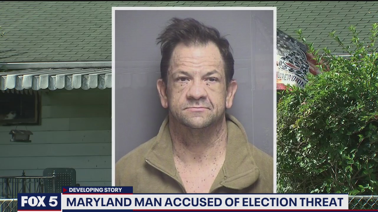 Maryland man accused of election threat