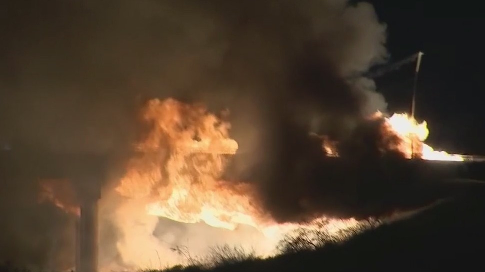Phoenix bridge closes indefinitely after gas line fire near 7th Street, University Drive