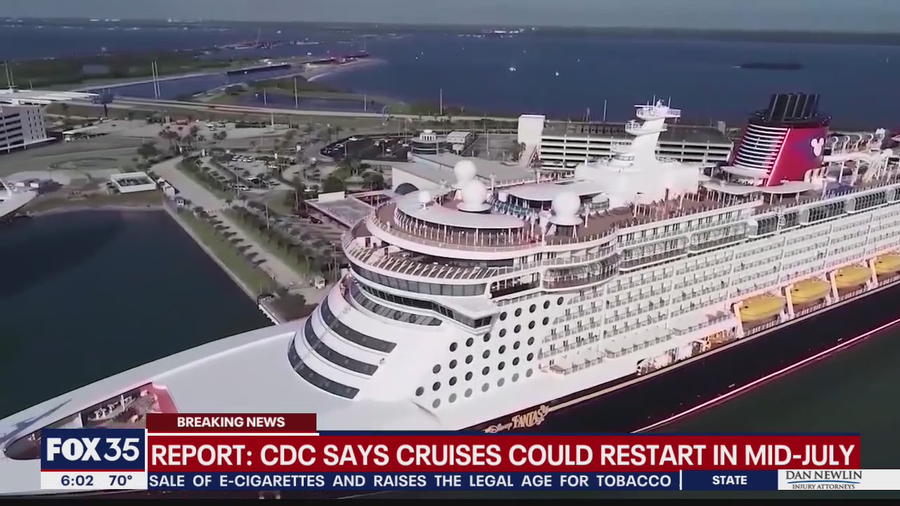 CDC: U.S. cruises could resume in mid-July, report states