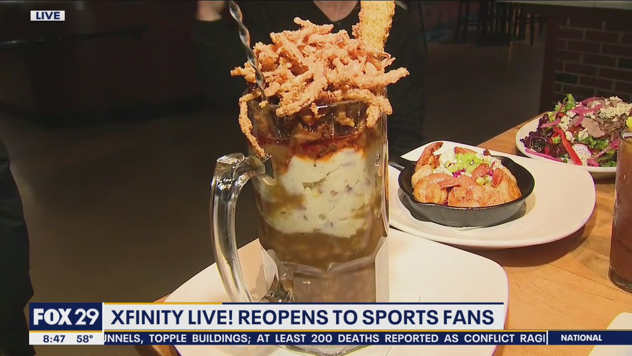 Xfinity Live! reopens to sports fans