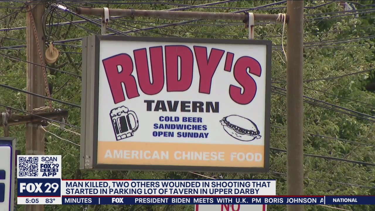 1 dead, 2 wounded in shooting outside bar in Upper Darby Township, police say