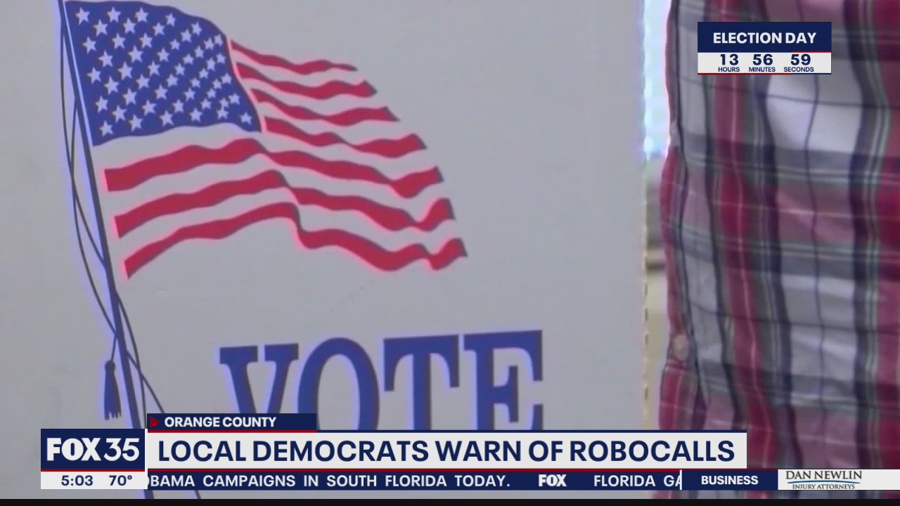 Local Democrats warn people about robocalls