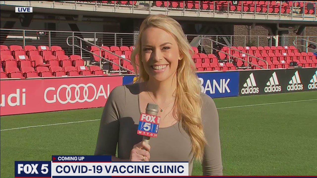 Free COVID-19 vaccine clinic at Audi Field