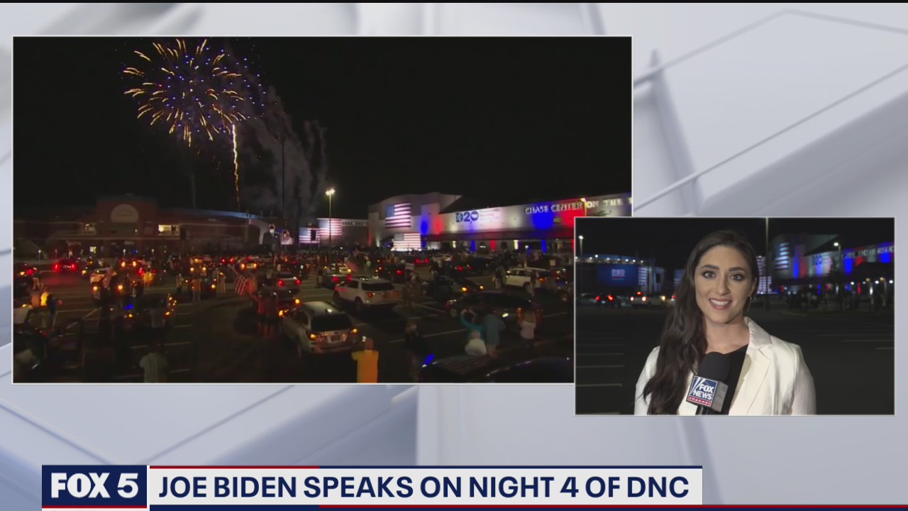 Joe Biden speaks on DNC's final night