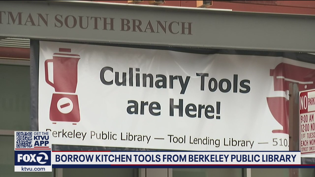 "Check out" kitchen tools from Berkeley Public Library