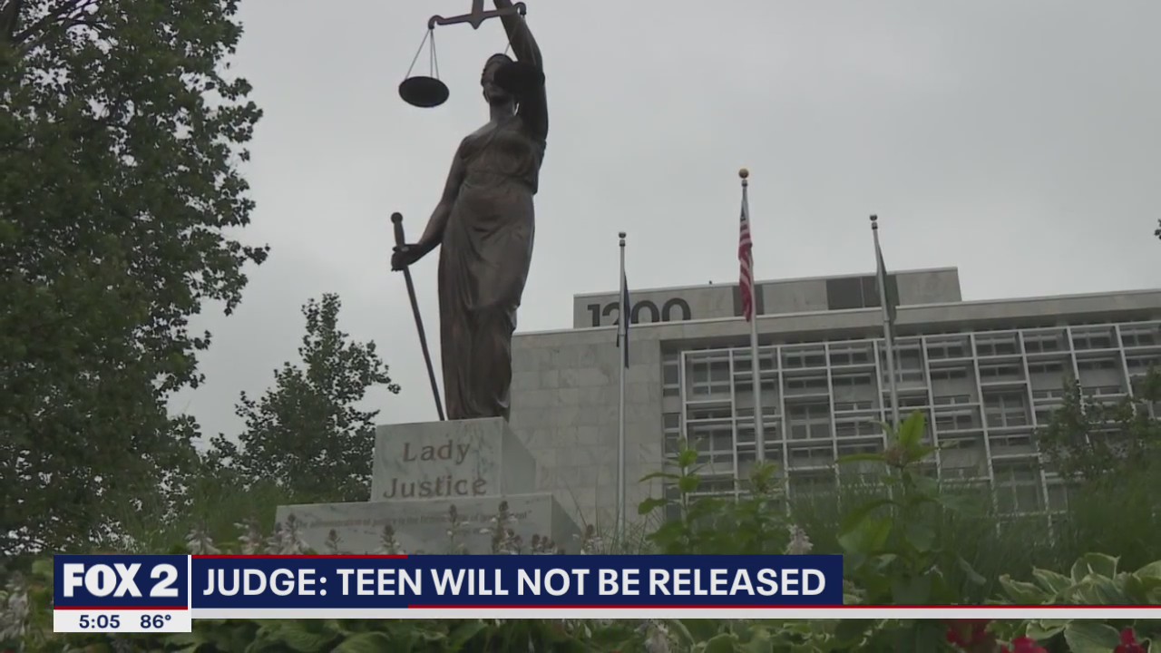 Judge denies motion to release teen for violating probation by not finishing schoolwork
