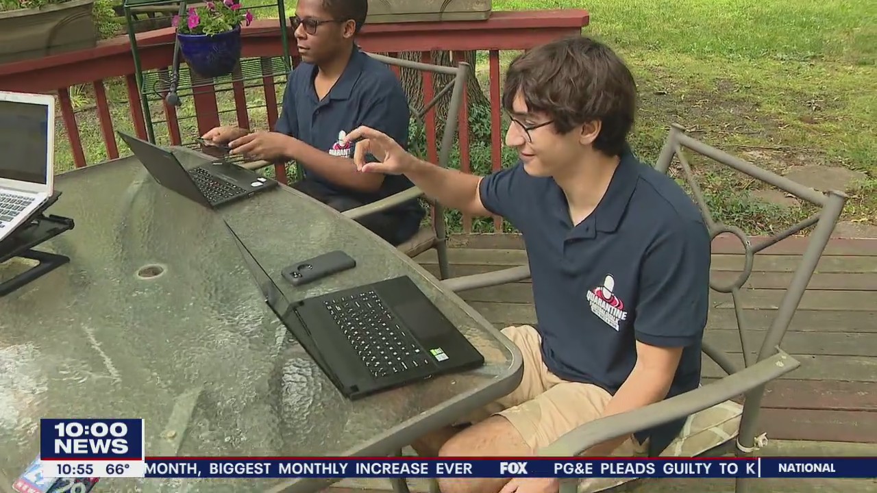 Mercer County teenagers create football podcast during quarantine