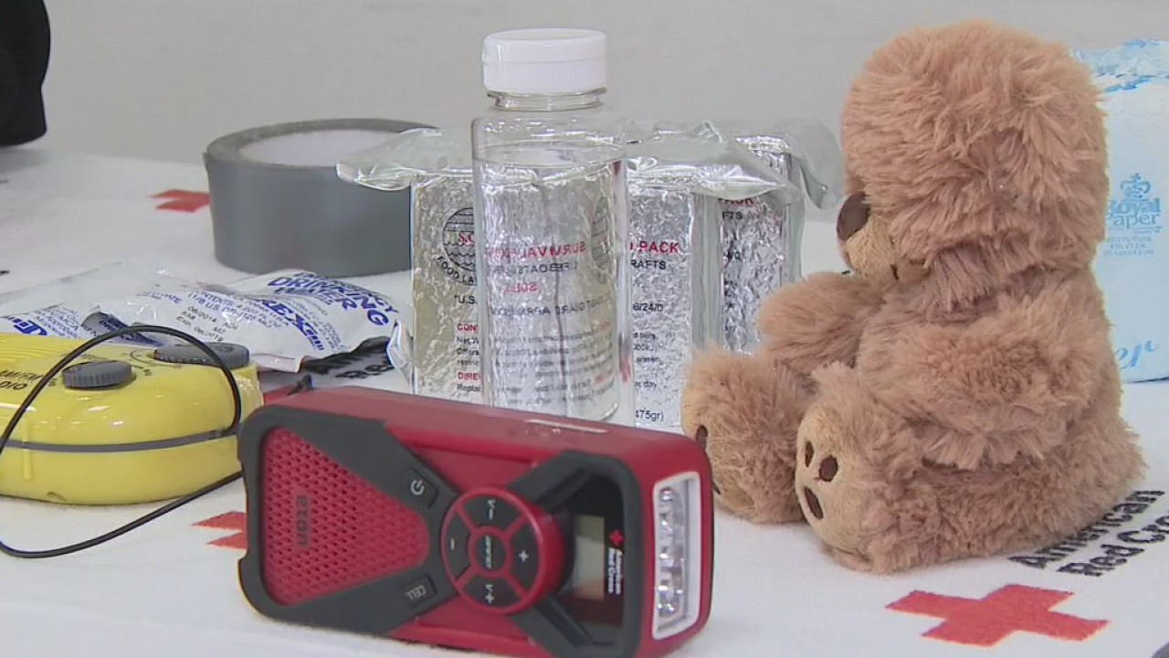 Red Cross emergency preps
