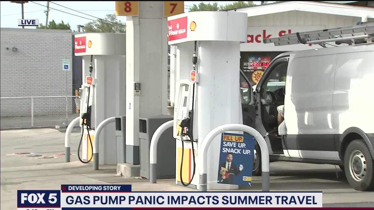 Gas prices rise as summer travel could be impacted by fuel shortage